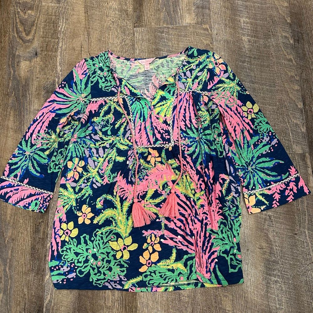 Lilly Pulitzer Tilda Tunic top size small